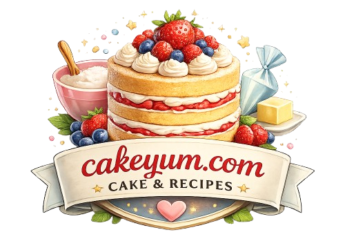 Classic sponge cake with cream layers – Cakeyum recipe